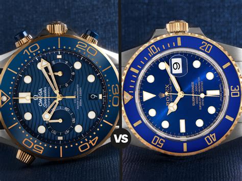 omega seamaster chronometer vs rolex submariner|rolex omega seamaster 300m review.